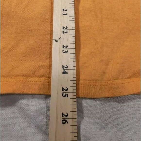 CHAMPION T Shirt Men's Small Purple Logo Graphic Yellow Short Sleeve Crew Neck - Picture 5 of 10